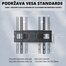 TRICK NOSAČ ZA TV 37&quot;-65&quot; (TR644) PET ZGLOBOVA